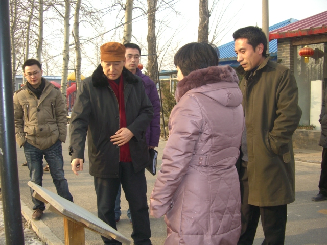 北京市旅游委领导来留民营旅游景区进行检查指导