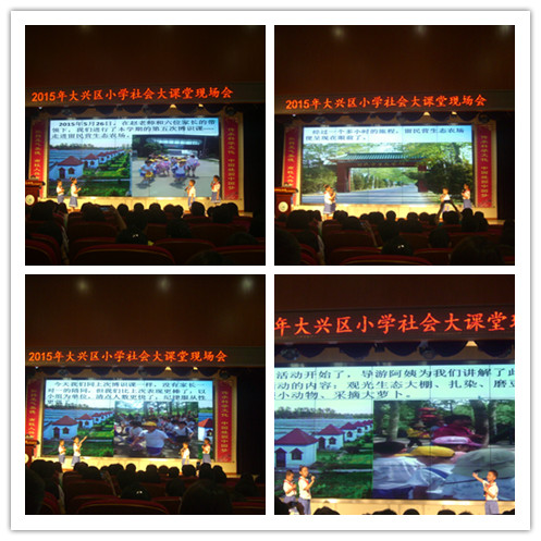 2015年大兴区小学生社会大课堂现场会